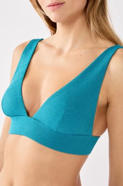 Triangle Foulard Bikini Top;${refinementColor}