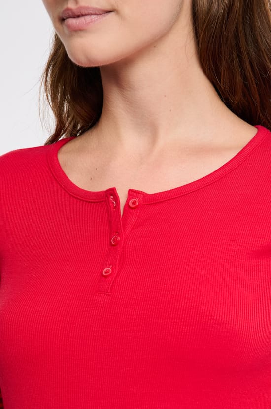 T-shirt de pyjama manches longues;${refinementColor}