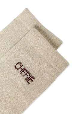 Chaussettes paillet&eacute;es avec coton;${refinementColor}