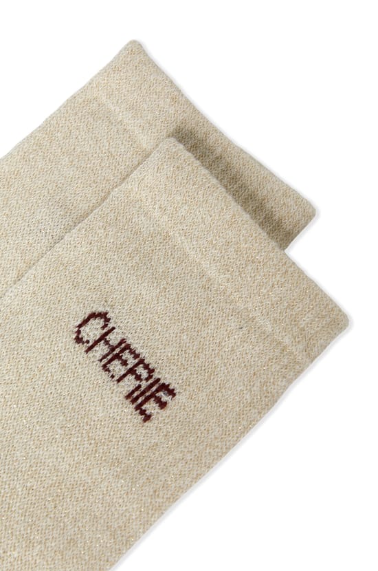 Chaussettes paillet&eacute;es avec coton;${refinementColor}