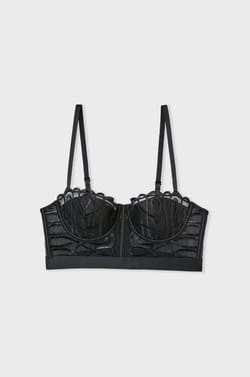 Sujetador con copas finas de satén y bordadas;${refinementColor}