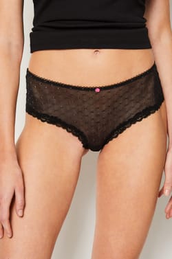 Shorty en tulle irisé;${refinementColor}