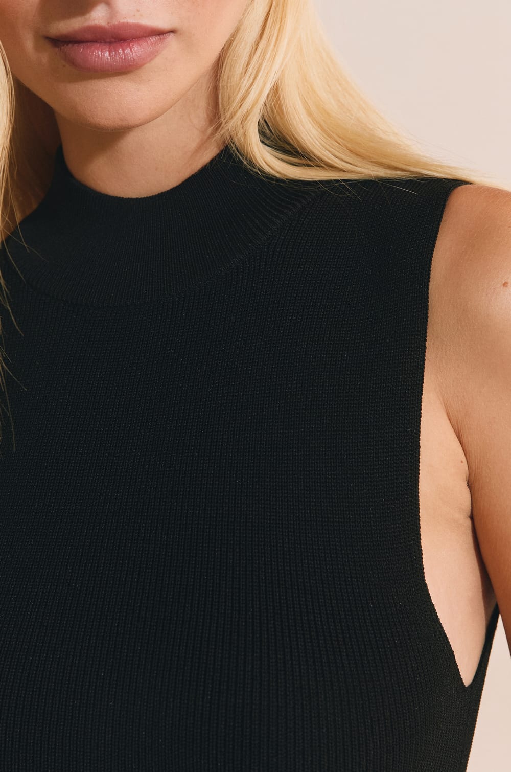 Short High Neck Dress;${refinementColor}