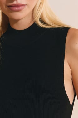 Short High Neck Dress;${refinementColor}