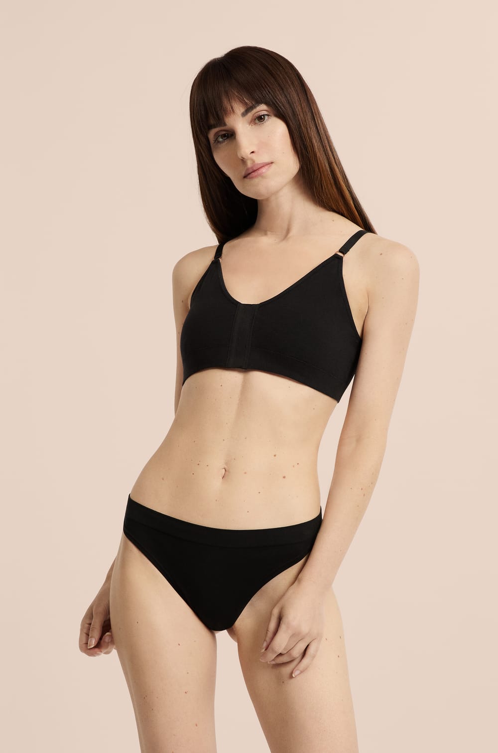 Post-mastectomy Cotton Bralette;${refinementColor}