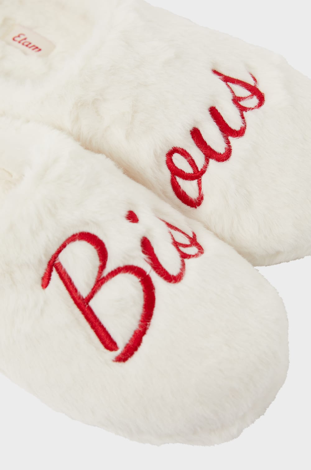 Zapatillas destalonadas de pelo &laquo;bisous&raquo;;${refinementColor}