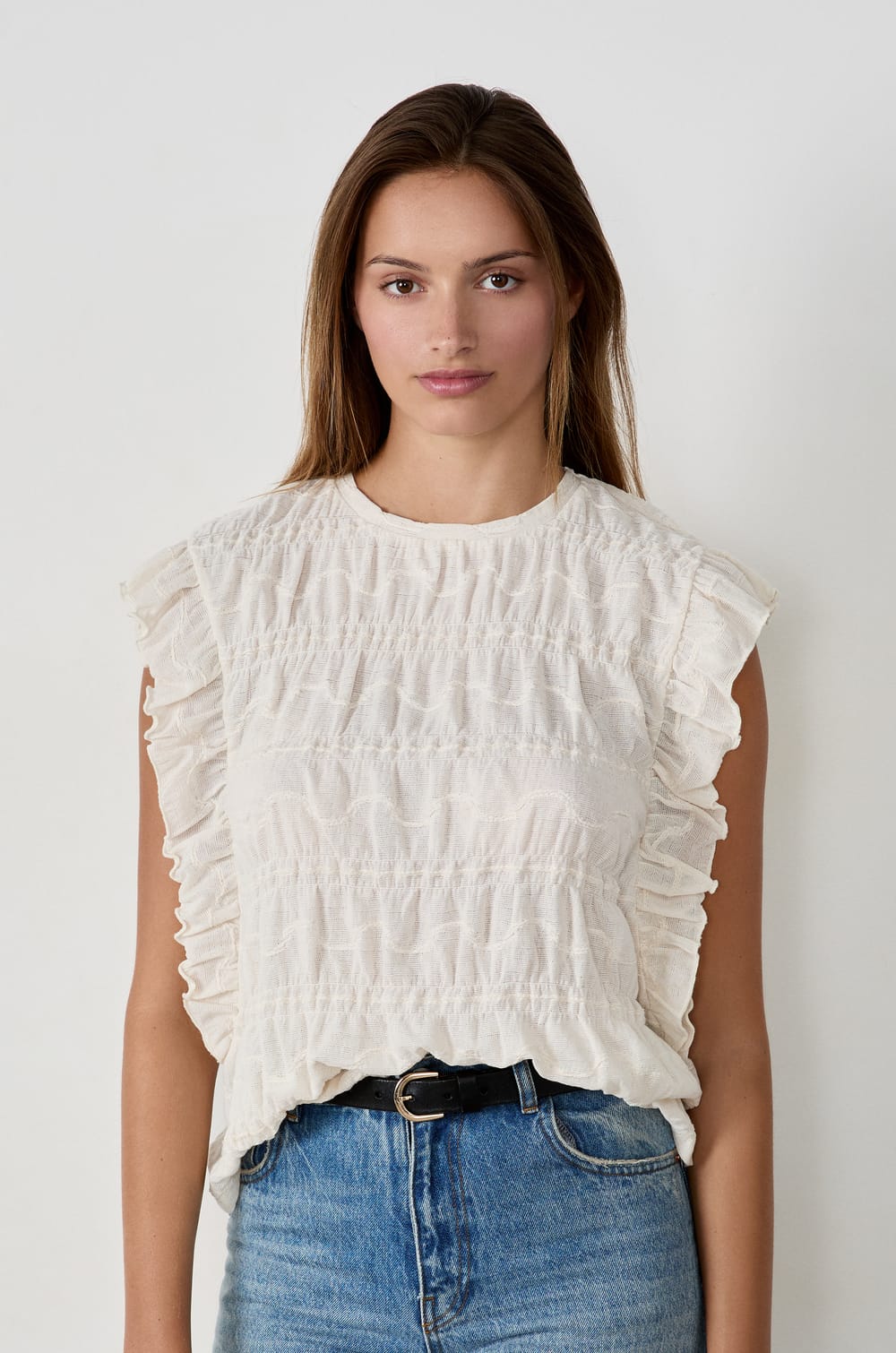 T-shirt sans manches;${refinementColor}