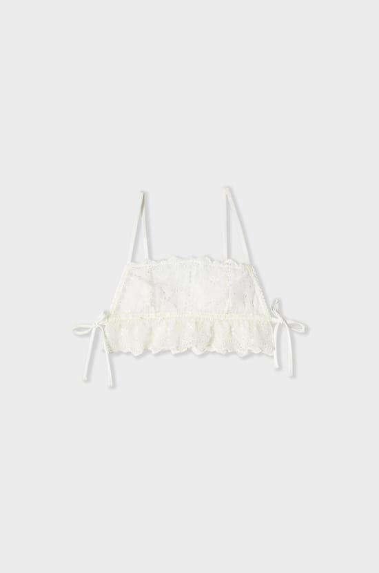 Bralette with Embroidery;${refinementColor}