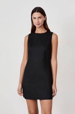 Vestido corto recto;${refinementColor}