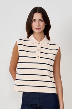 Pull sans manches;${refinementColor}