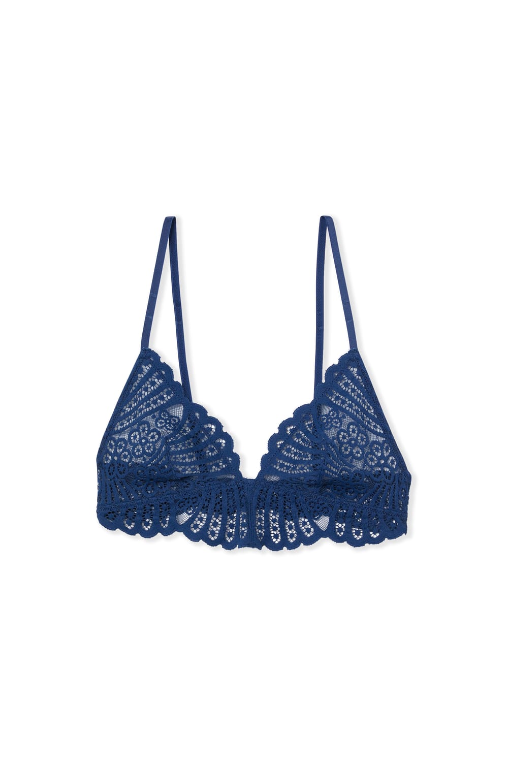 Triangle Lace Bra;${refinementColor}