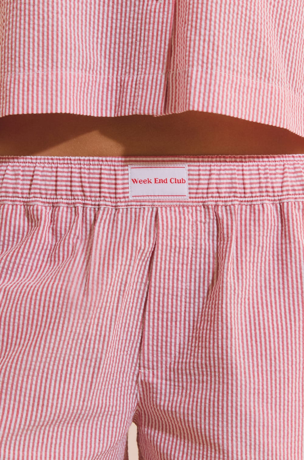 Short de pyjama avec coton;${refinementColor}