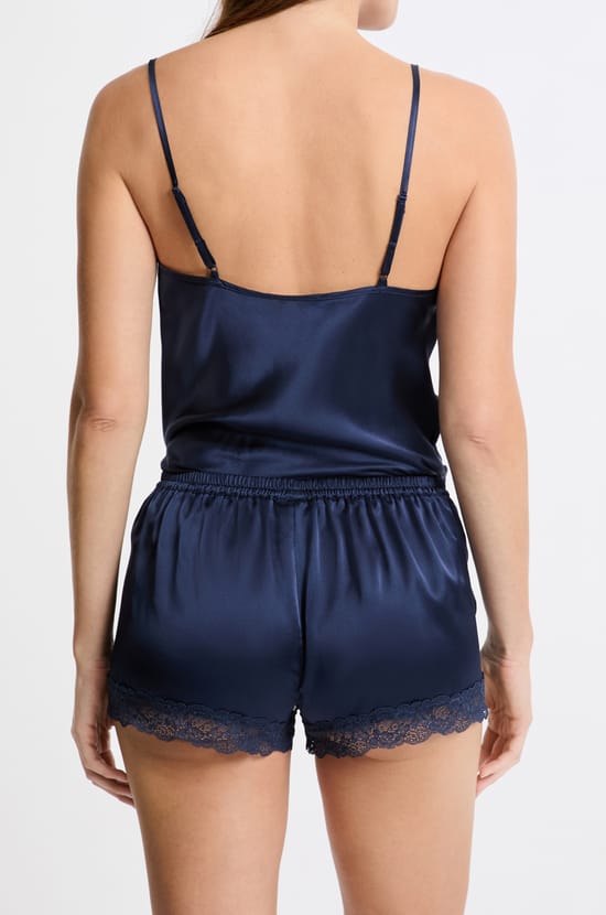 Washable Silk Shorts;${refinementColor}