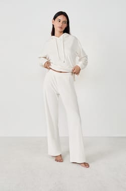 Pantalon de pyjama effet velours;${refinementColor}