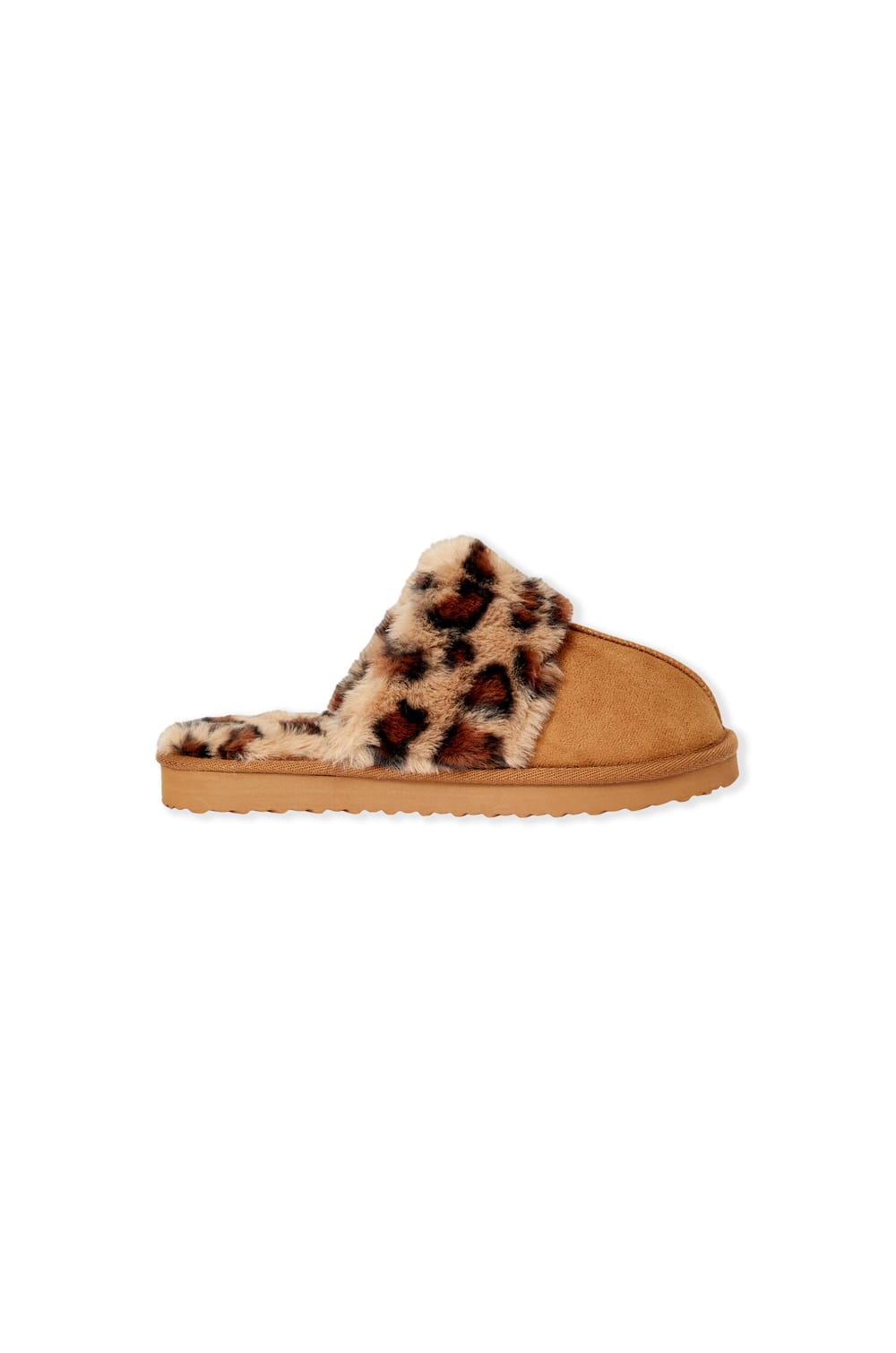 Chaussons mules &agrave; motif l&eacute;opard;${refinementColor}