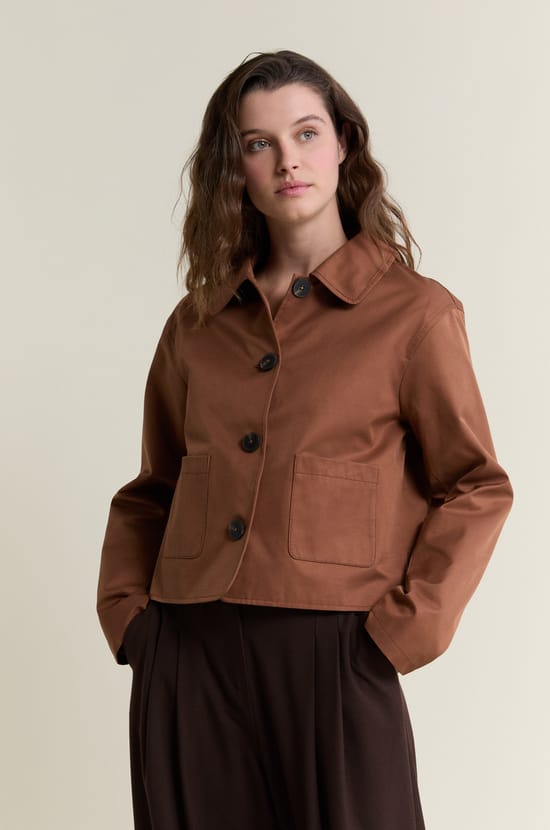 veste courte avec coton;${refinementColor}