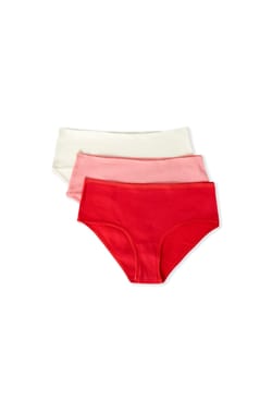 Lot de 3 shorties en coton;${refinementColor}