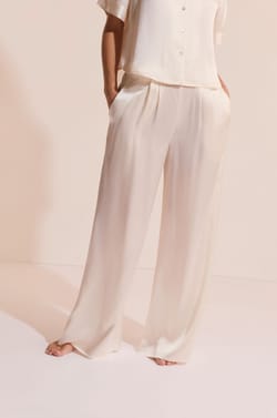 Pyjama-Hose aus Seide;${refinementColor}