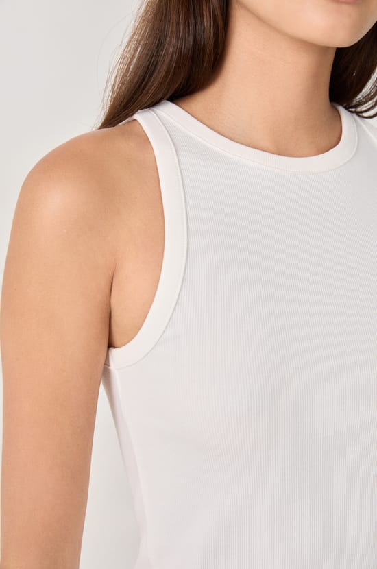 Baumwoll-Pyjama Tank Top;${refinementColor}