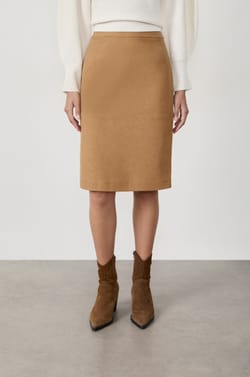 Falda midi;${refinementColor}