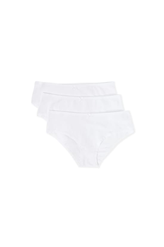 3-Pack Cotton Boyshorts;${refinementColor}