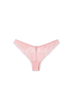 Tanga avec broderie;${refinementColor}