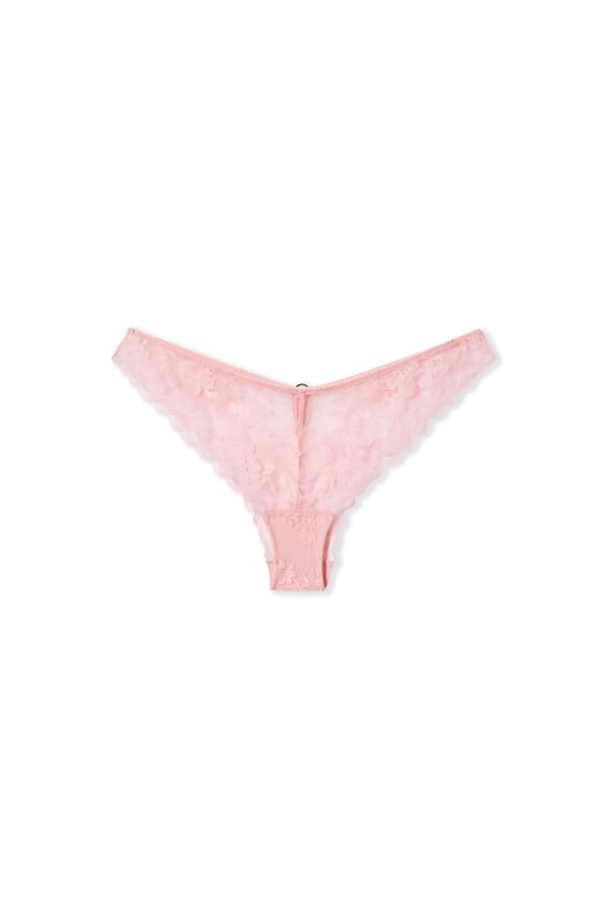 Tanga avec broderie;${refinementColor}