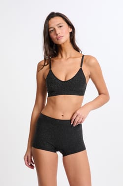 Soutien-gorge brassière sans coutures irisé;${refinementColor}