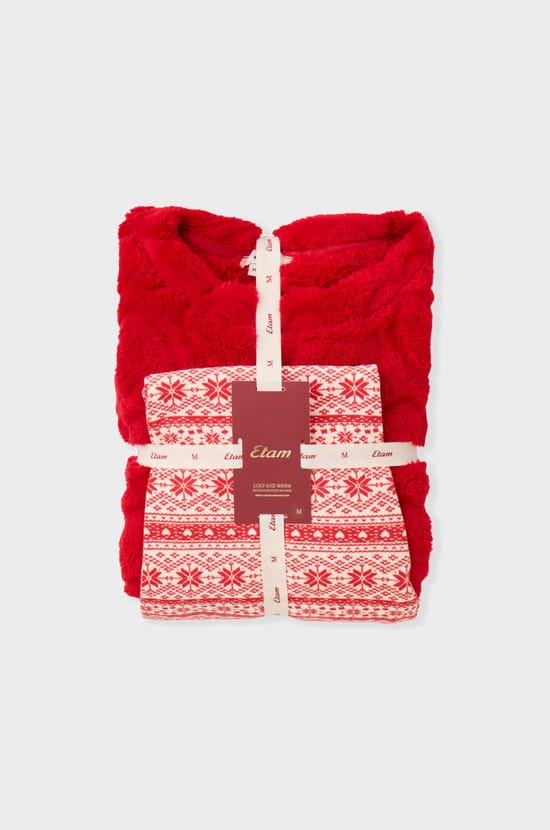 Pyjama 2 pièces à motifs;${refinementColor}