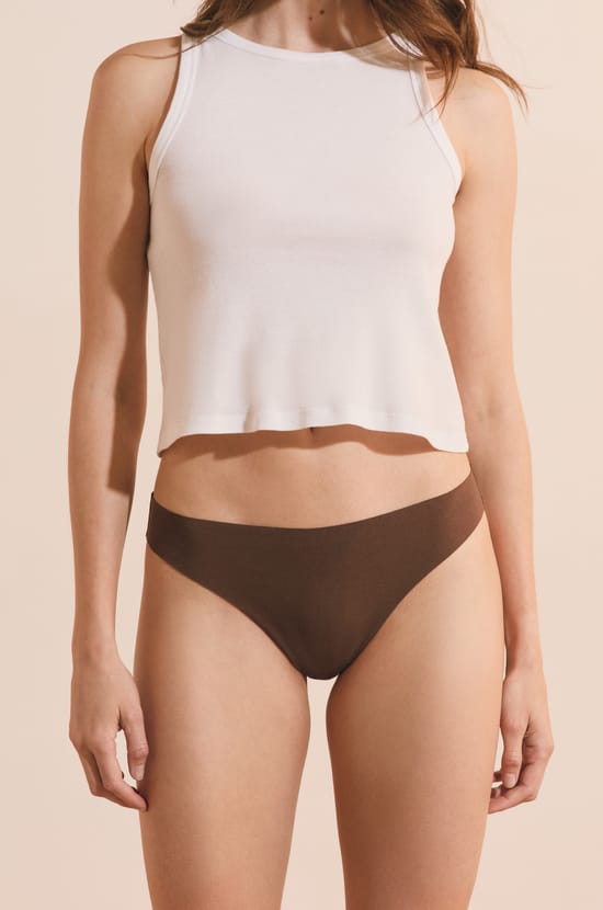Bavlněn&eacute; beze&scaron;v&eacute; tanga;${refinementColor}