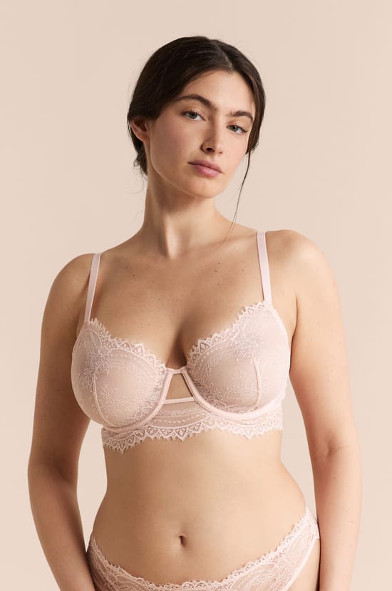 Bra N.9 - Balconette in Embroidery;${refinementColor}