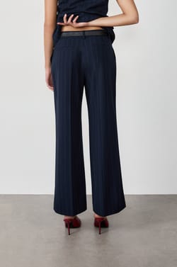 Pantalon à rayures;${refinementColor}