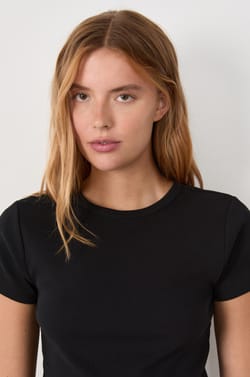 T-shirt manches courtes en coton;${refinementColor}