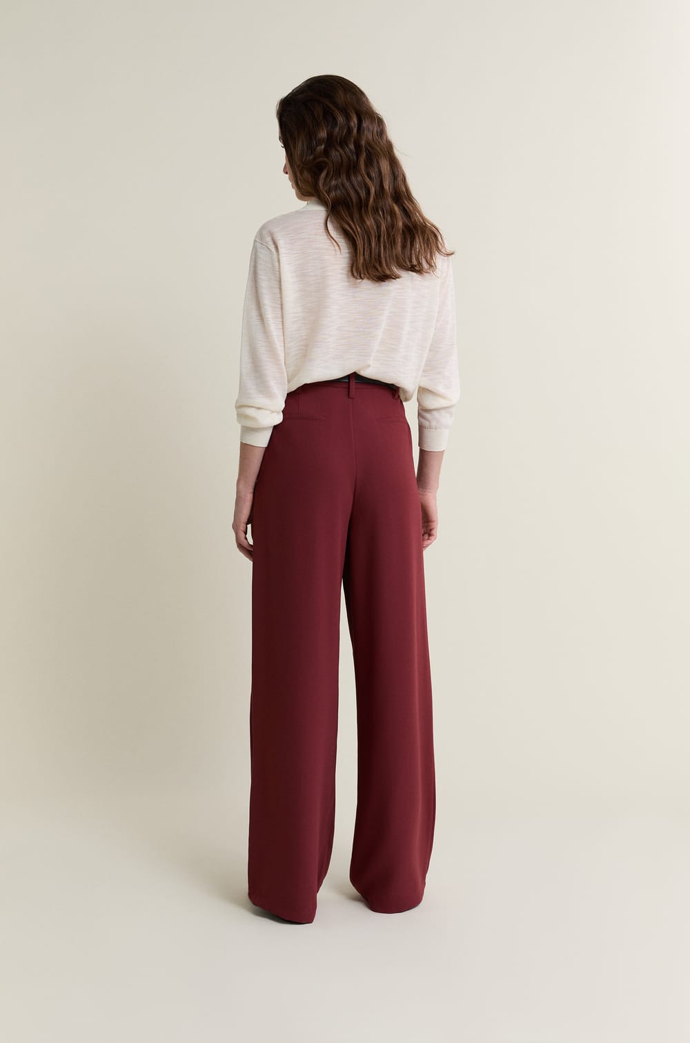 Pantalon coupe droite;${refinementColor}