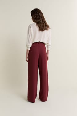 Pantalon coupe droite;${refinementColor}