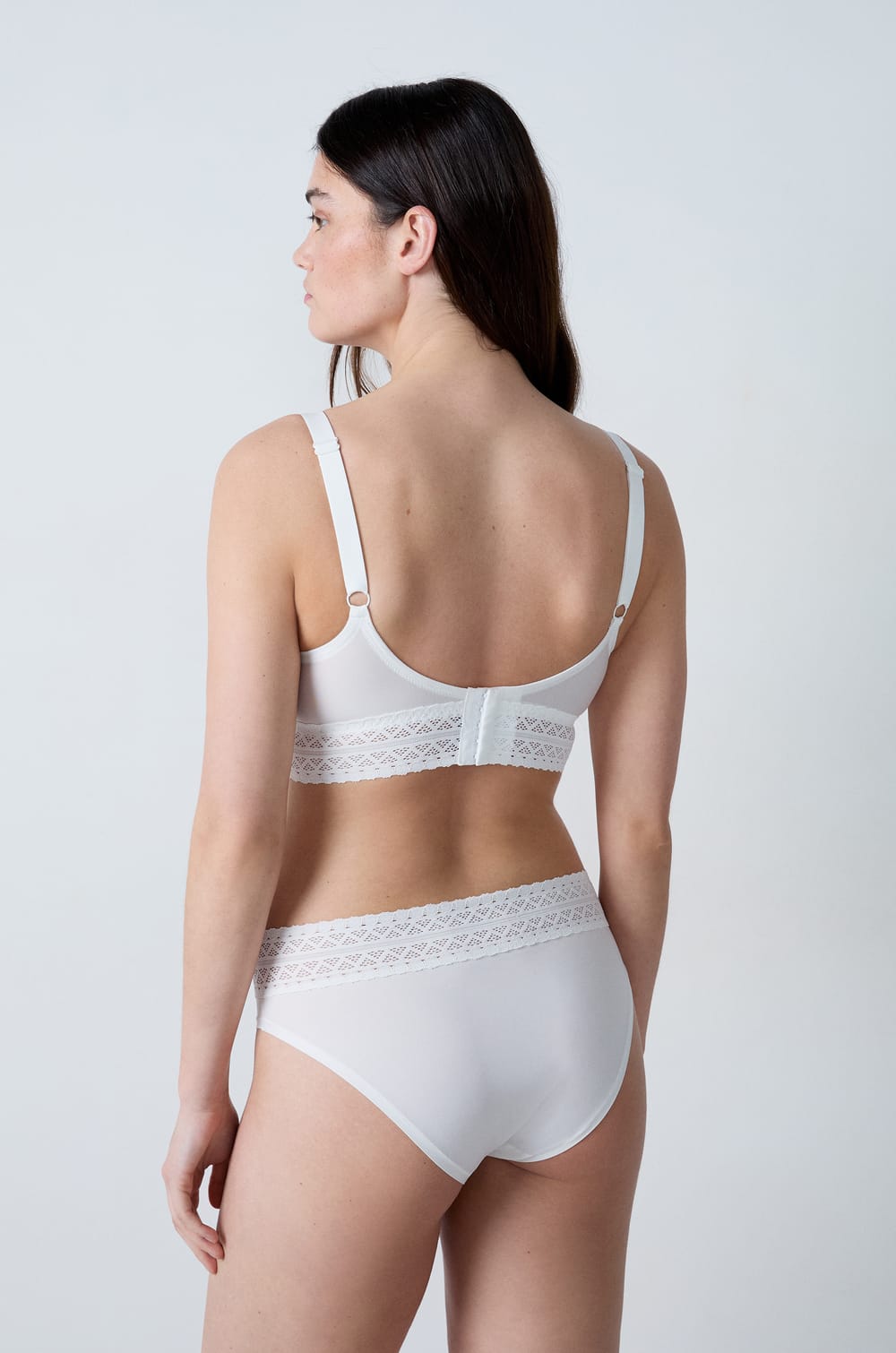 Lightly Lined Bra with Nursing Clips;${refinementColor}