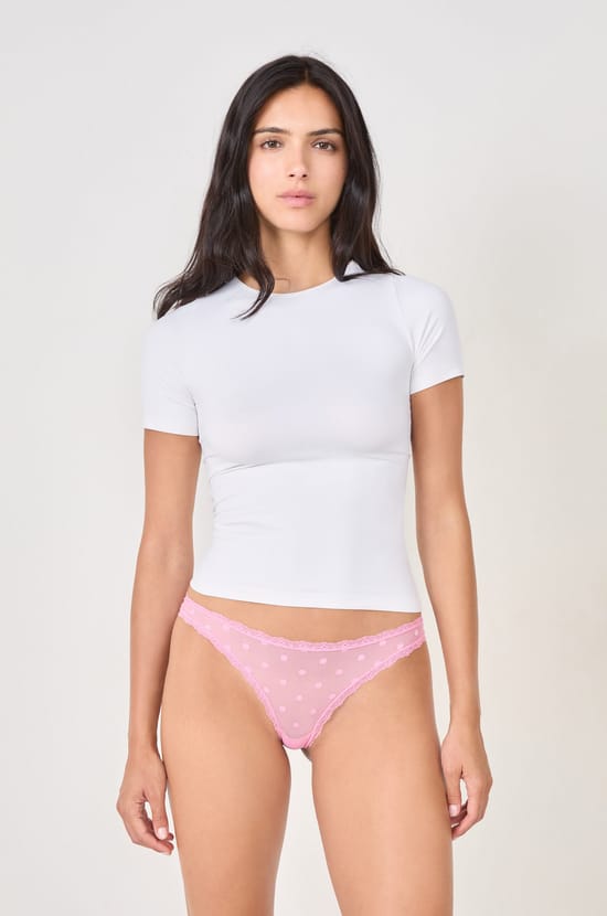 Culotte en dentelle à motifs;${refinementColor}