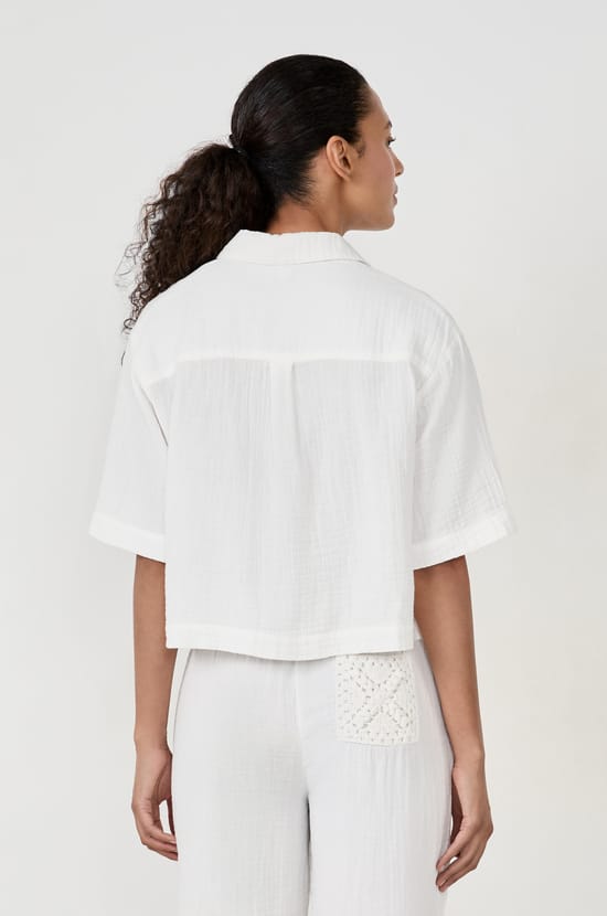 Short-sleeved shirt 100% cotton;${refinementColor}