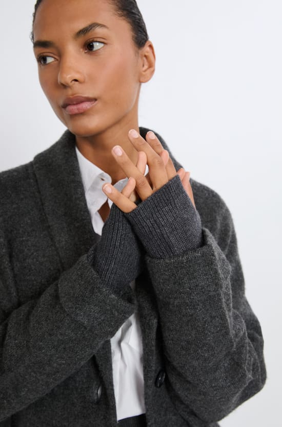 Mitaines côtelées;${refinementColor}