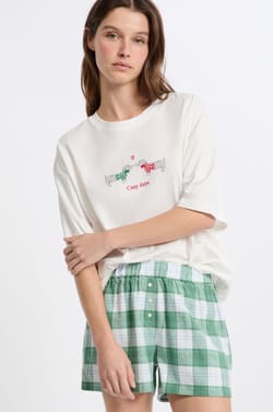 Cotton T-Shirt With Dog Pattern;${refinementColor}