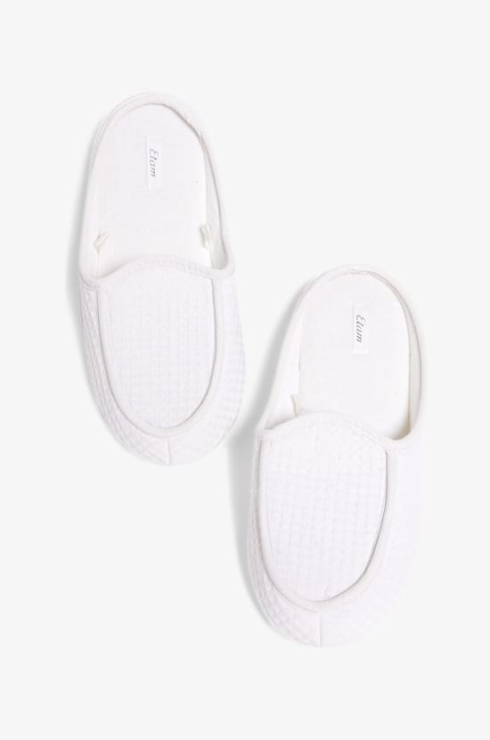 Chaussons mules nid d'abeille;${refinementColor}