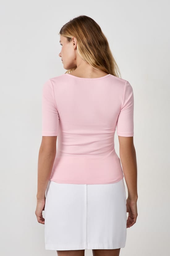 3/4 Sleeve T-shirt;${refinementColor}