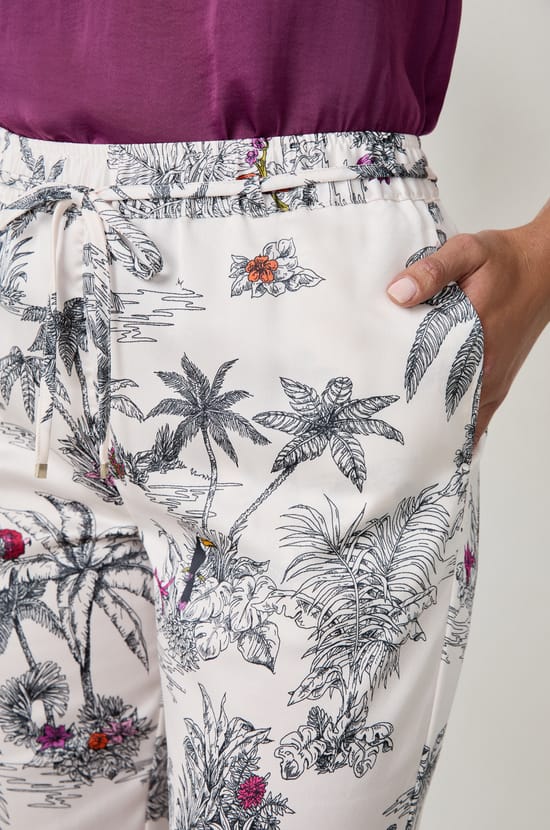 Pyjama Trousers with Prints;${refinementColor}
