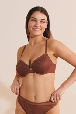 Soutien-gorge N.4 - Le coques fines avec broderie;${refinementColor}