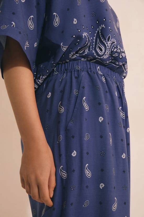 Pantal&oacute;n de pijama estampado;${refinementColor}