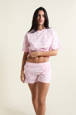 Pyjama 2 pi&egrave;ces motifs fraises;${refinementColor}