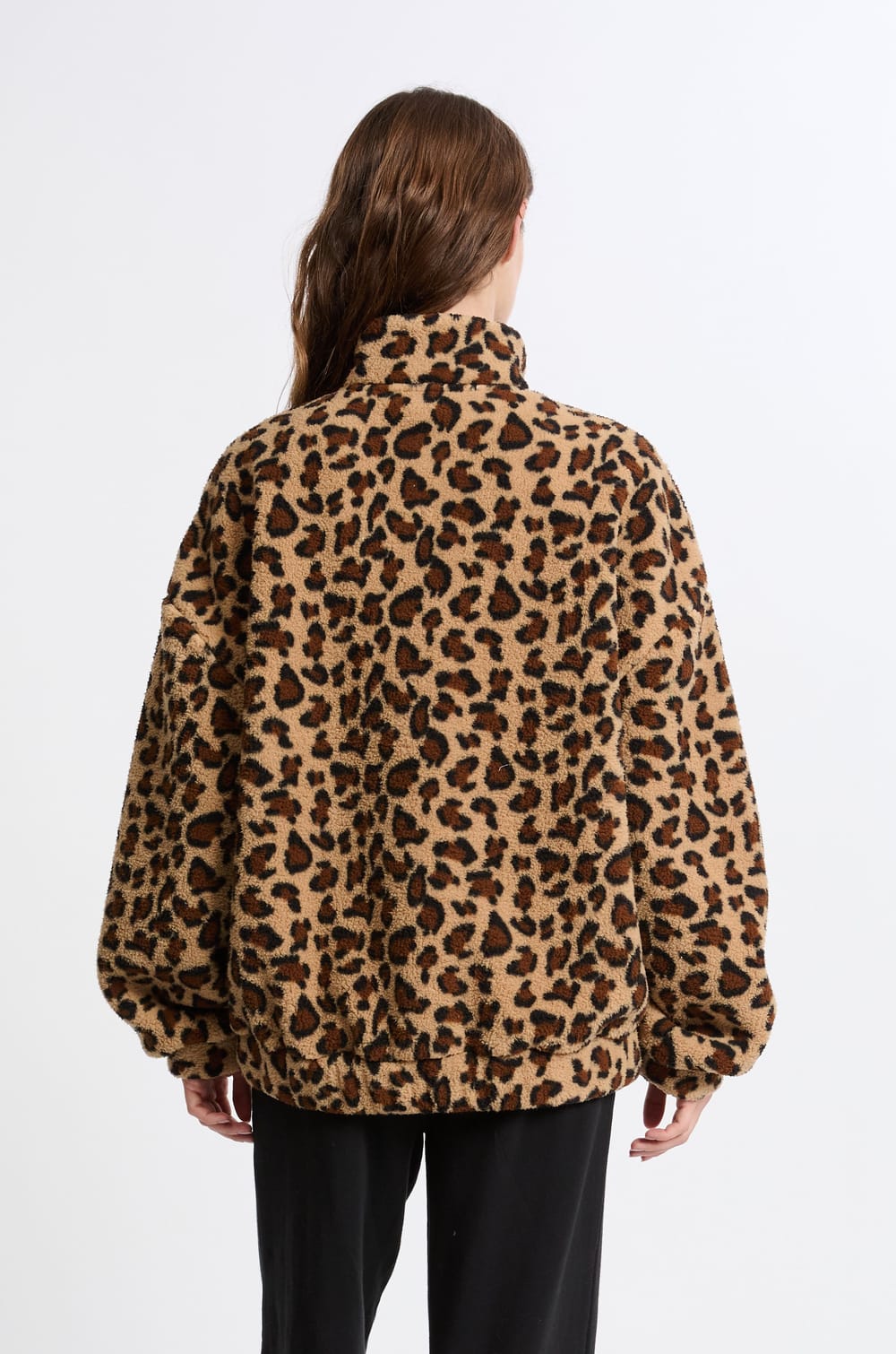 Veste à motifs effet polaire;${refinementColor}