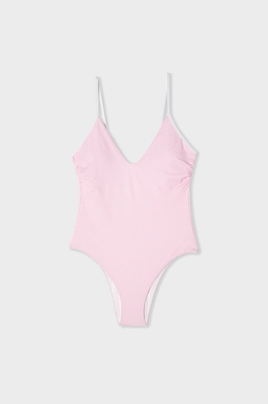 One-Piece Patterned Swimsuit;${refinementColor}