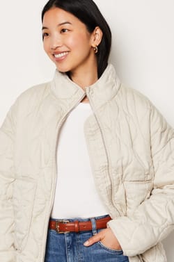 Quilted Jacket;${refinementColor}