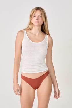 Pack of 3 Cotton Tangas;${refinementColor}